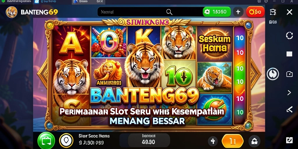 Gameplay BANTENG69 dengan beragam slot yang menakjubkan.