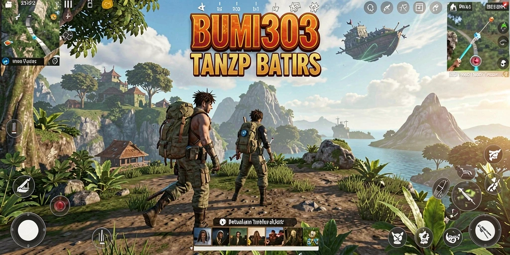 Gameplay BUMI303 dengan dunia terbuka yang menakjubkan.
