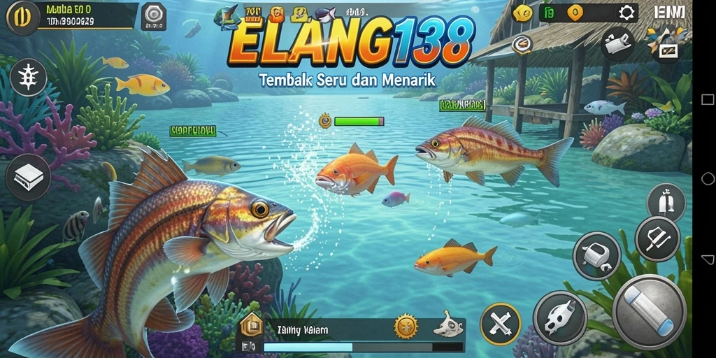 Tangkapan ikan menakjubkan dalam gameplay ELANG138.