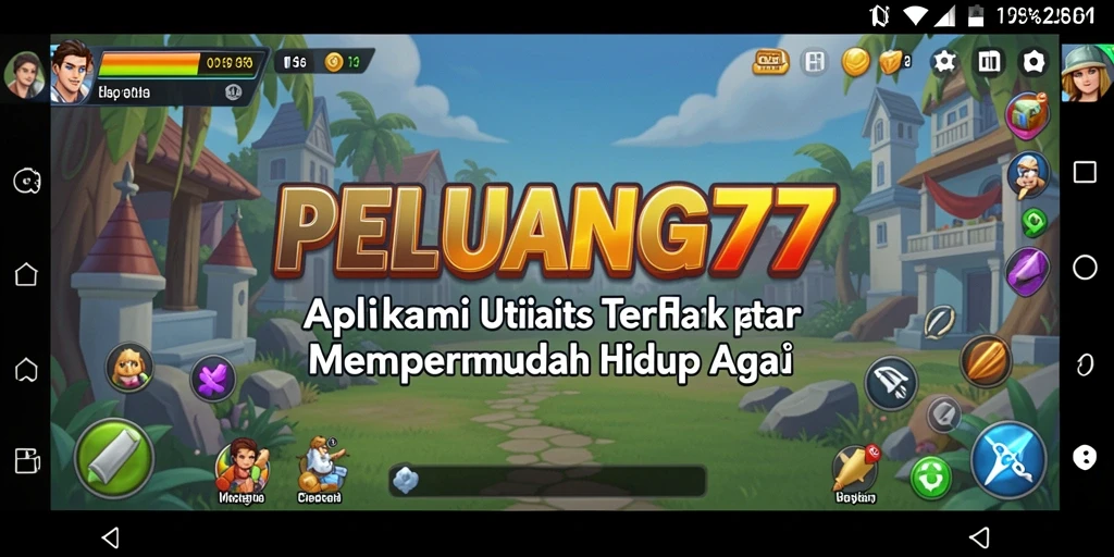 Tampilan antarmuka PELUANG77 yang ramah pengguna dan fitur-fitur yang membantu.