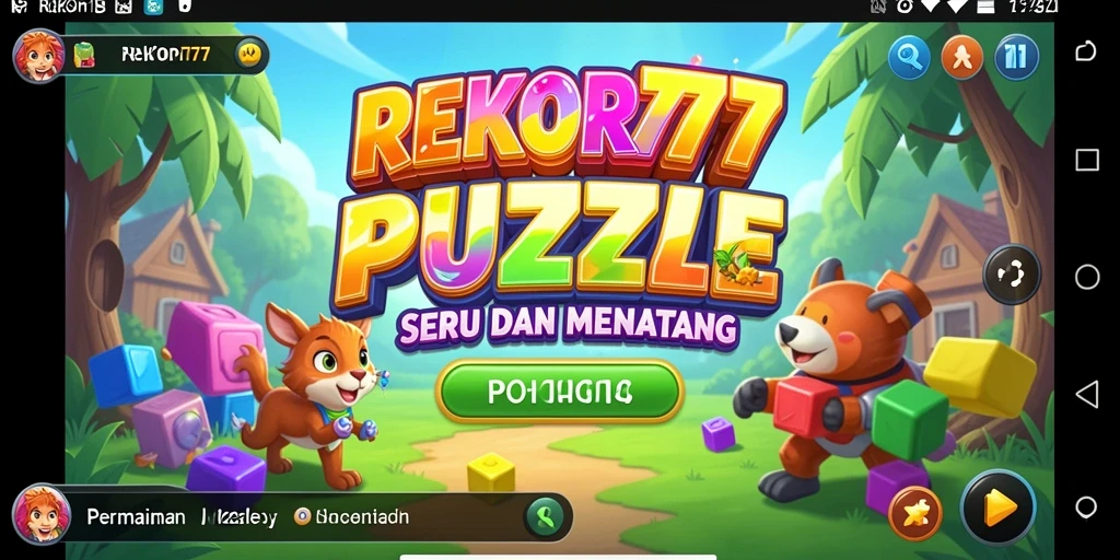 Tampilan menarik dari gameplay REKOR777 yang menantang.